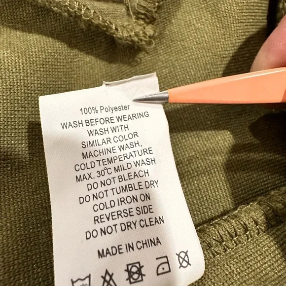 Zyia Forest Green Zip Fleece Jacket - Picture 5 of 6